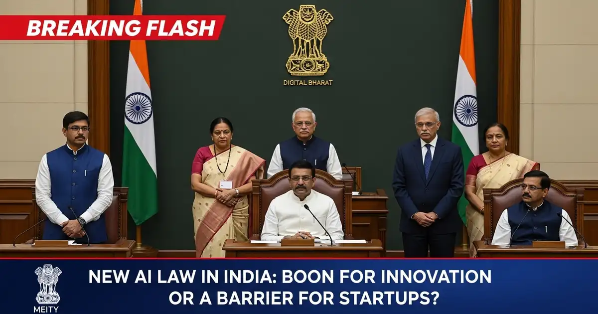 AI Regulations India 2025: рдХреНрдпрд╛ рдирдпрд╛ AI рдХрд╛рдиреВрди, рдЫреАрди рд▓реЗрдЧрд╛ Indian Startups рдХреА рдЖрдЬрд╝рд╛рджреА ?