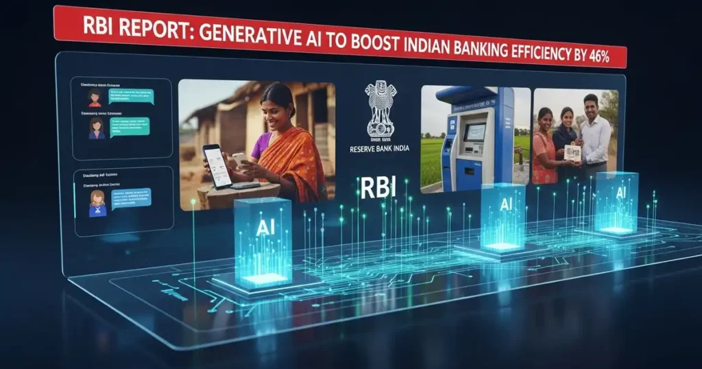 “Generative AI से देश में बैंकिंग दक्षता और वित्तीय समावेश में सुधार हो रहा है।”