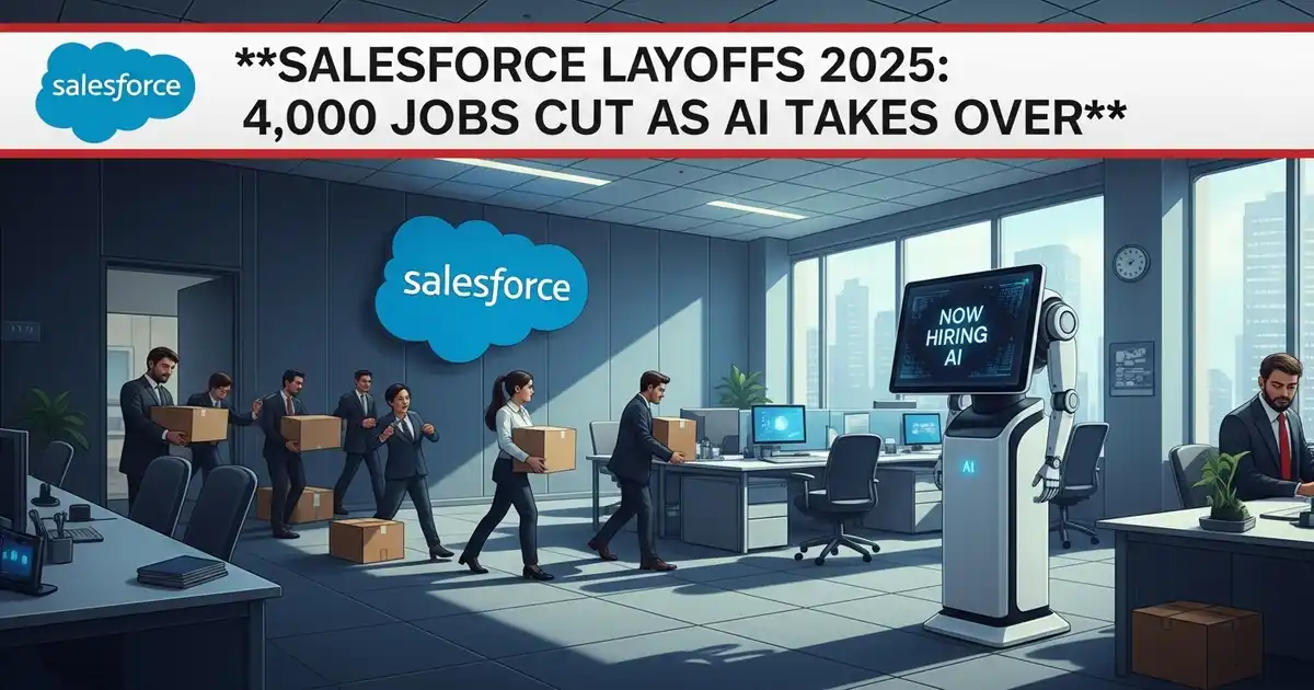 Salesforce Lays Off 4,000 Employees