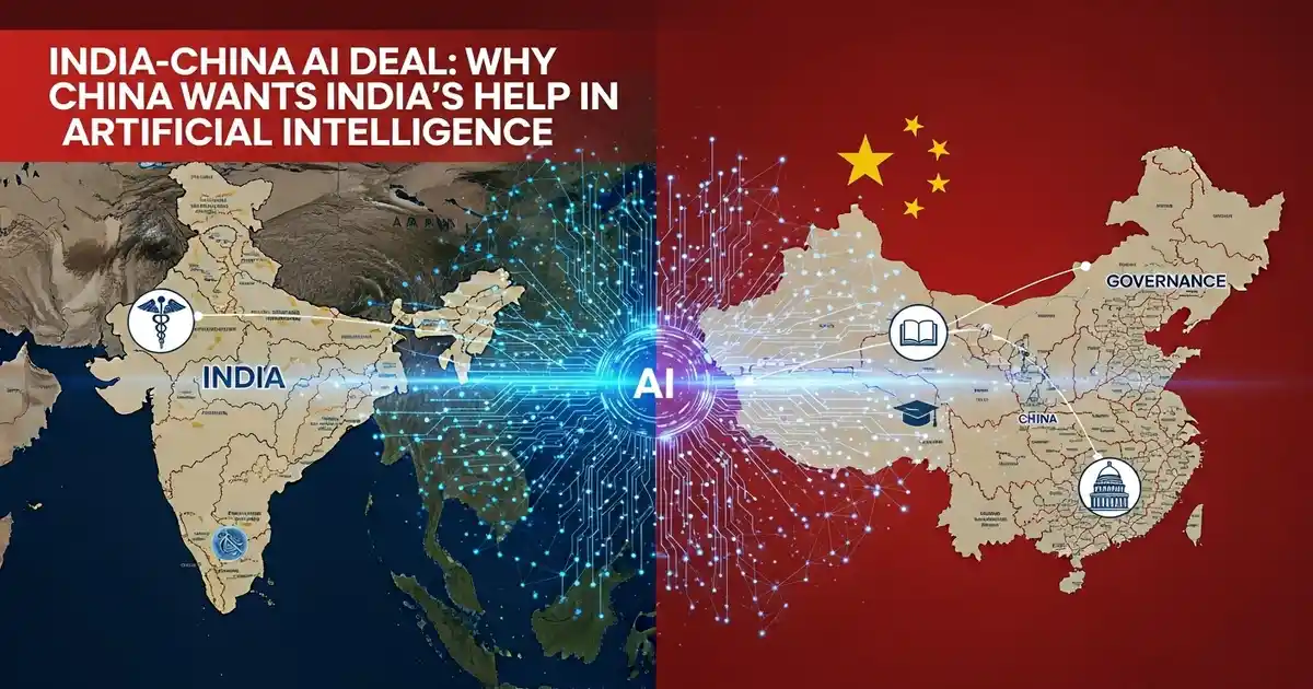 India China AI Deal 2025 किन क्षेत्रों में भारत देगा सहयोग?