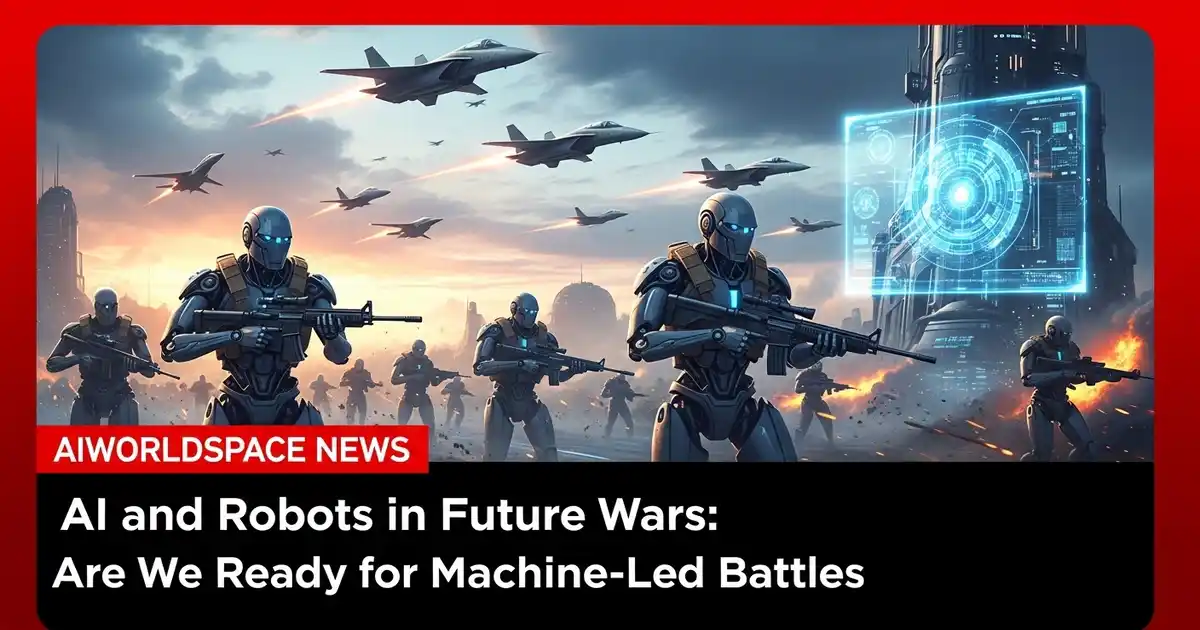 रोबोटिक युद्ध और AI-पायलटेड फाइटर जेट्स