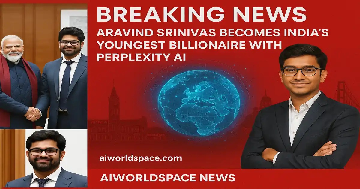 Perplexity AI से अरविंद श्रीनिवास बने भारत के सबसे युवा अरबपति