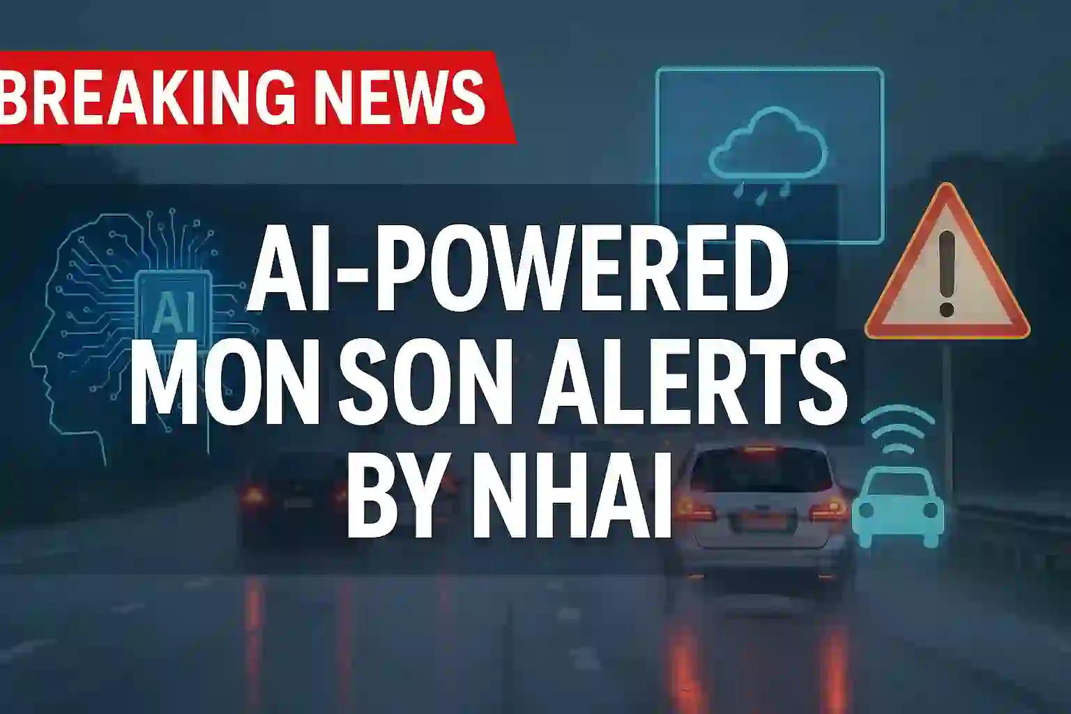 NHAI Launches AI-Powered Monsoon Travel Alerts to Boost Road Safety