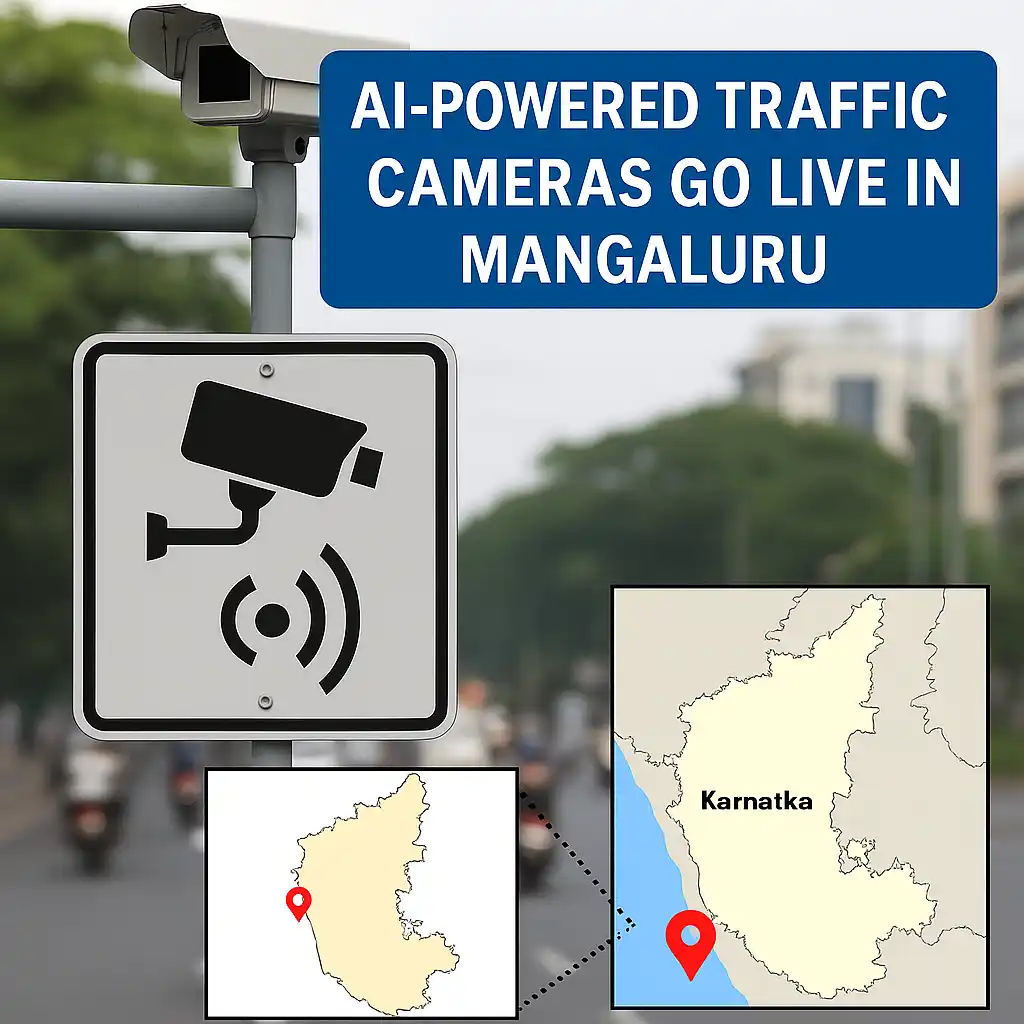 AI-Powered Traffic Cameras Go Live in Mangaluru