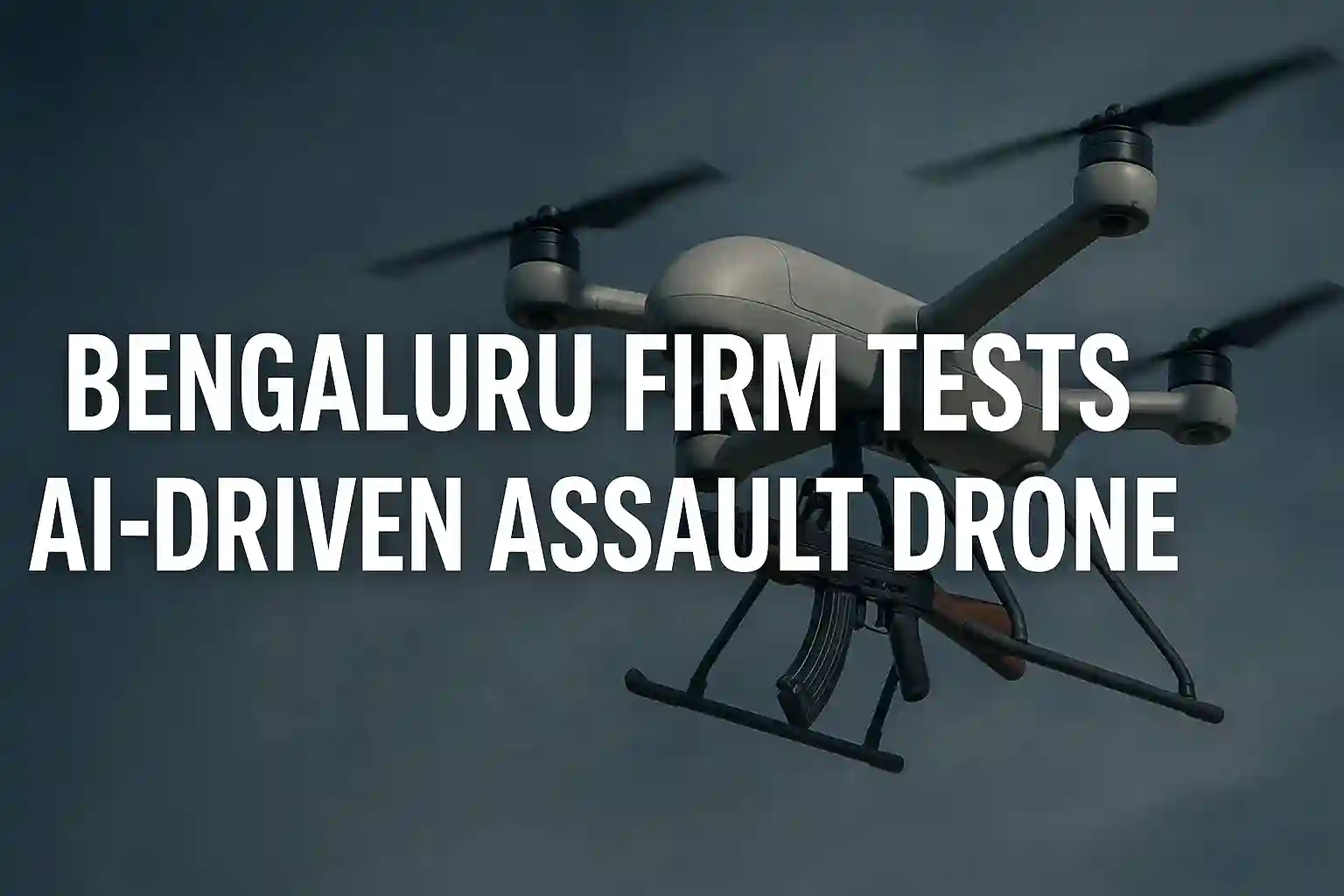 First AI-Powered Assault Drone