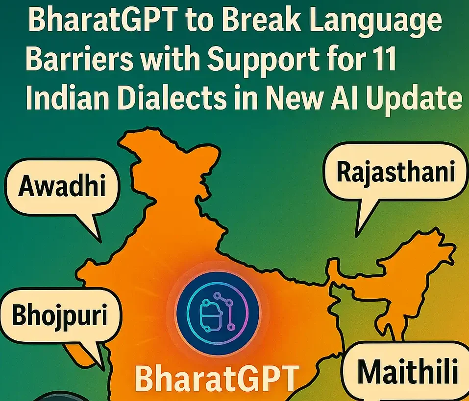 BharatGPT Adds 11 Indian Dialects to Make AI Truly Local
