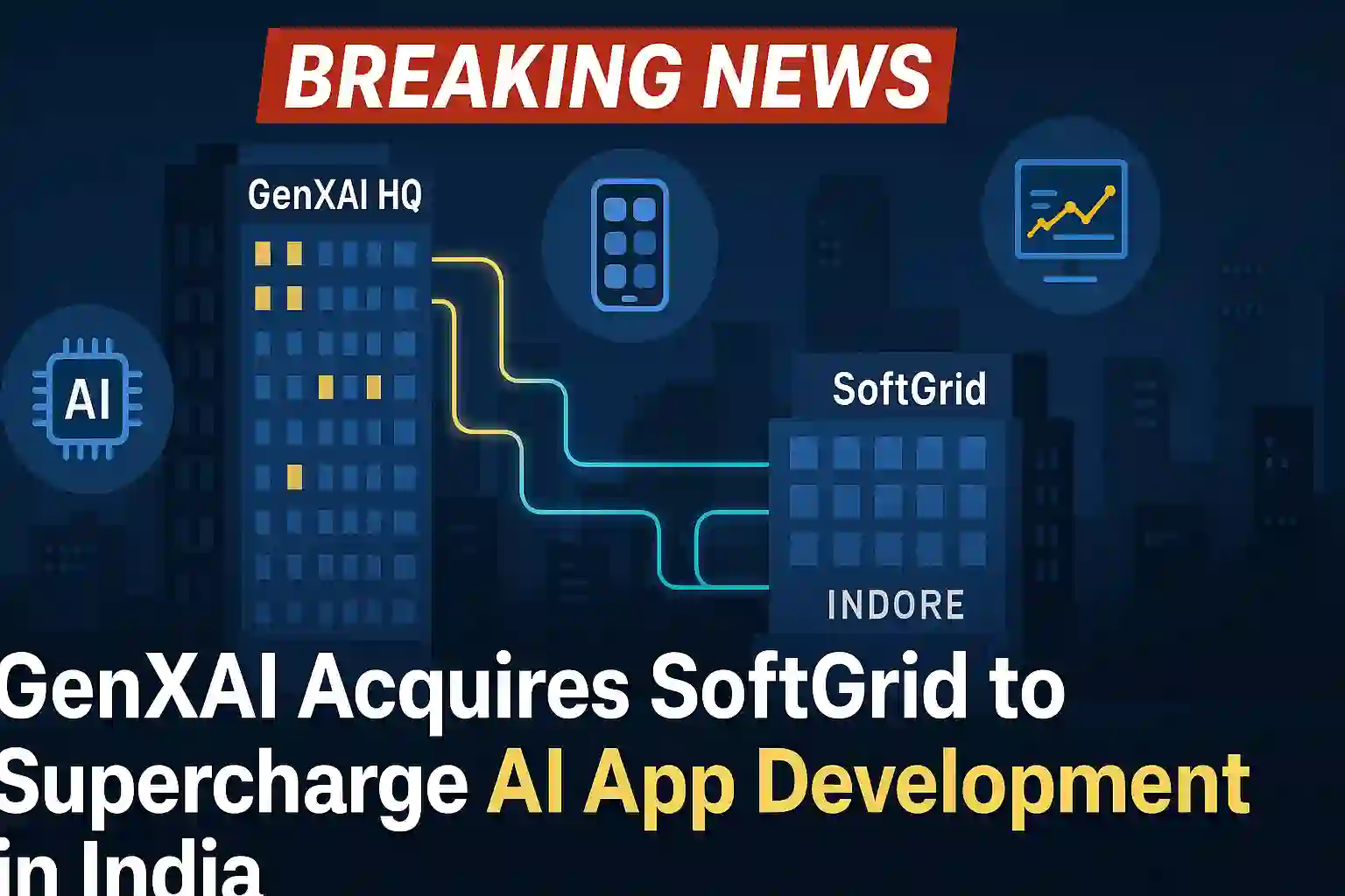 GenXAI Acquires SoftGrid to Supercharge AI App Development in India