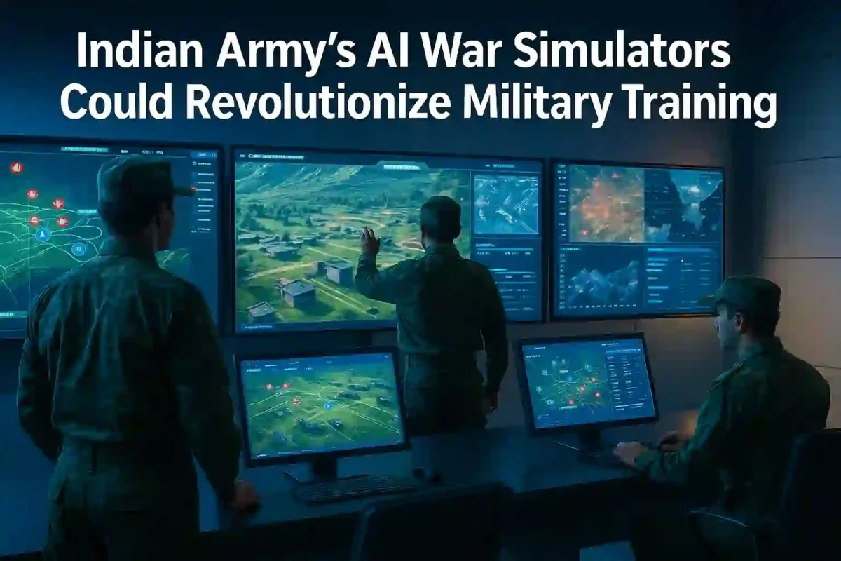 Indian Army’s AI War Simulators Could Revolutionize Military Training