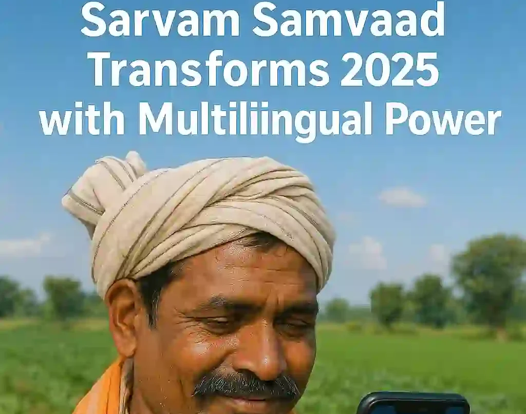 India’s AI Revolution Sarvam Samvaad Transforms 2025 with Multilingual Power