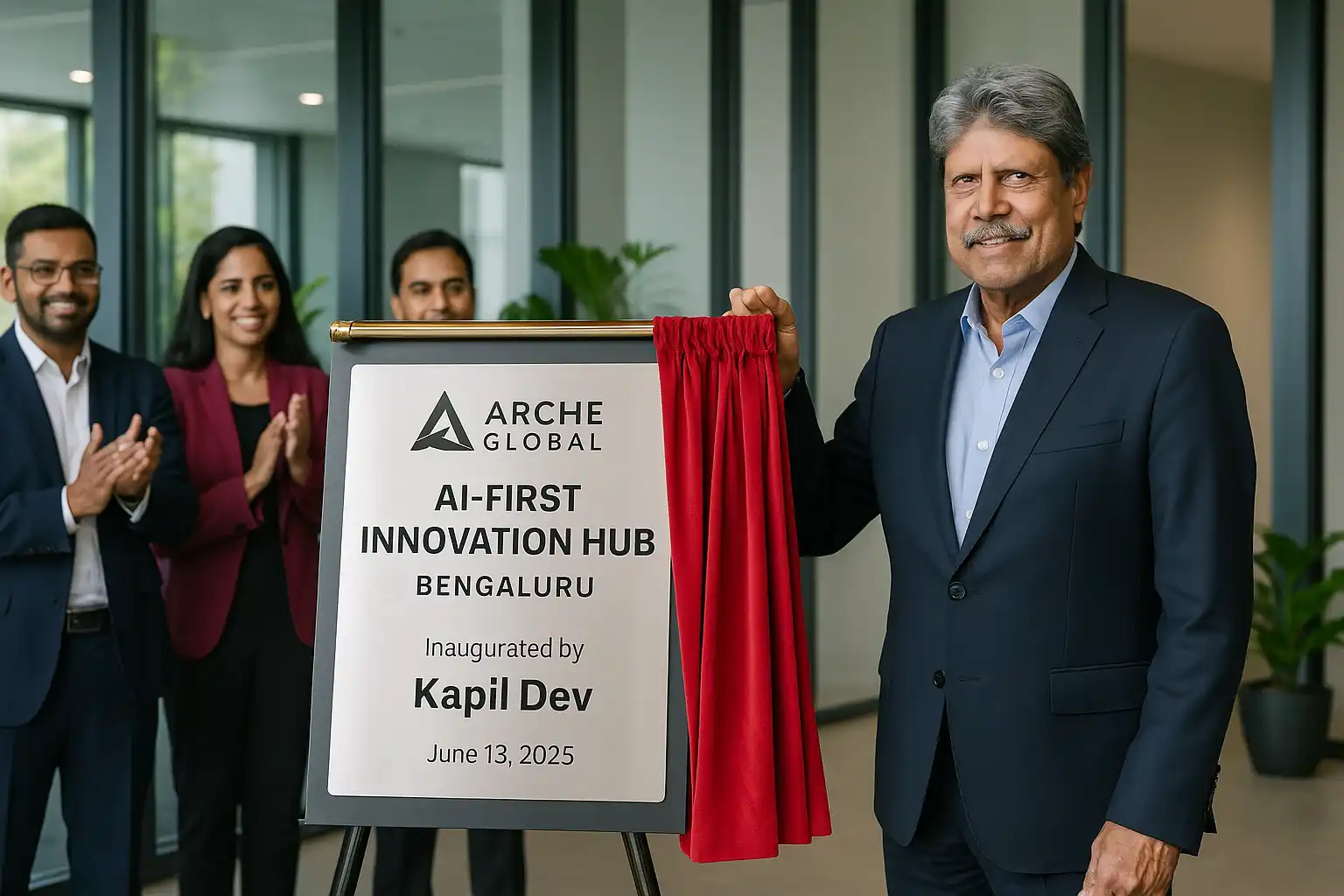 Kapil Dev Unveils AI-first innovation hub in Bengaluru