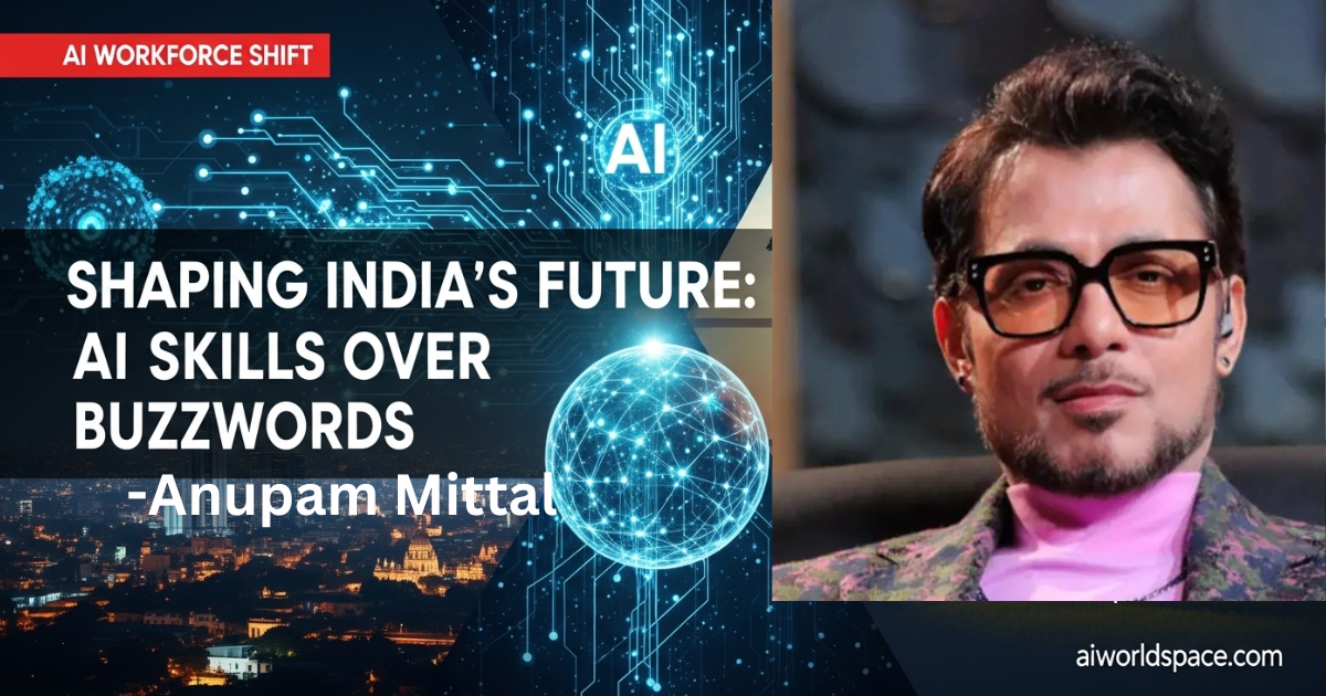 Anupam Mittal Warns India: Deep-Tech Won’t Create Jobs Without AI Skilling