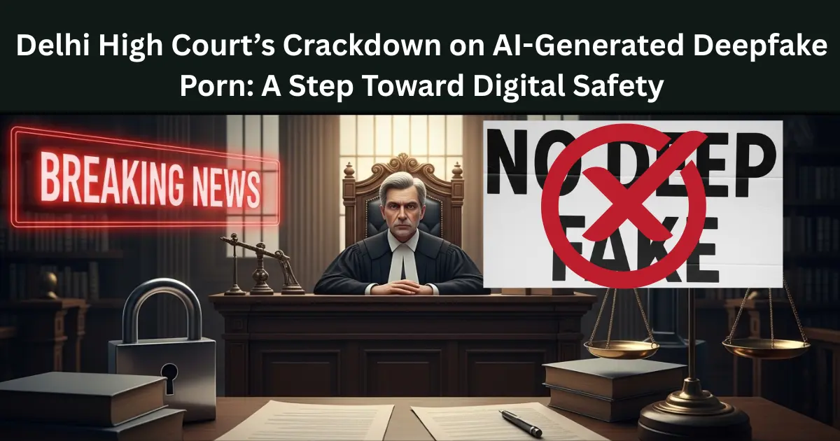The Delhi High Court has ordered social media and porn sites to remove AI-generated