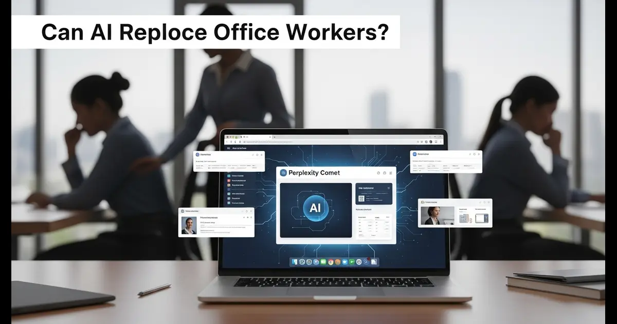 Perplexity's Comet AI browser : Can an AI Browser Take Your Office Job?