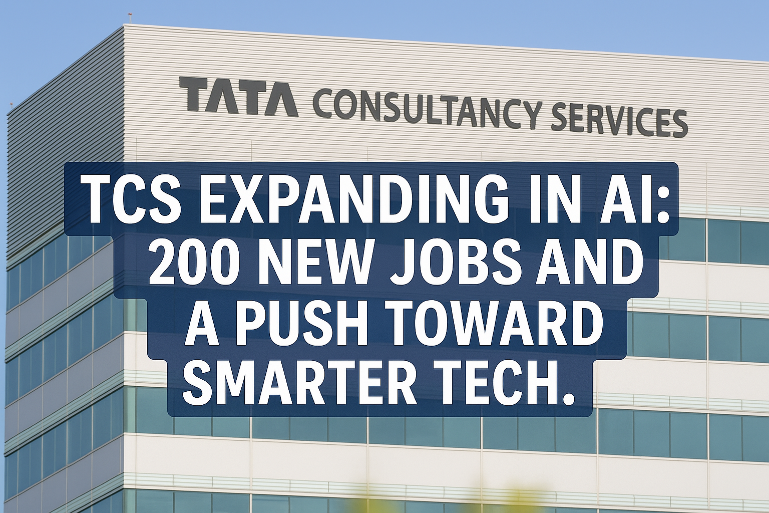 TCS AI Expansion Breaking News