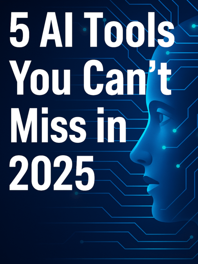 5 Ai Tools in daily life