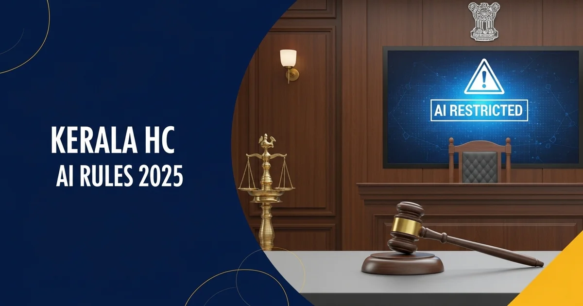 Kerala High Court AI guidelines 2025