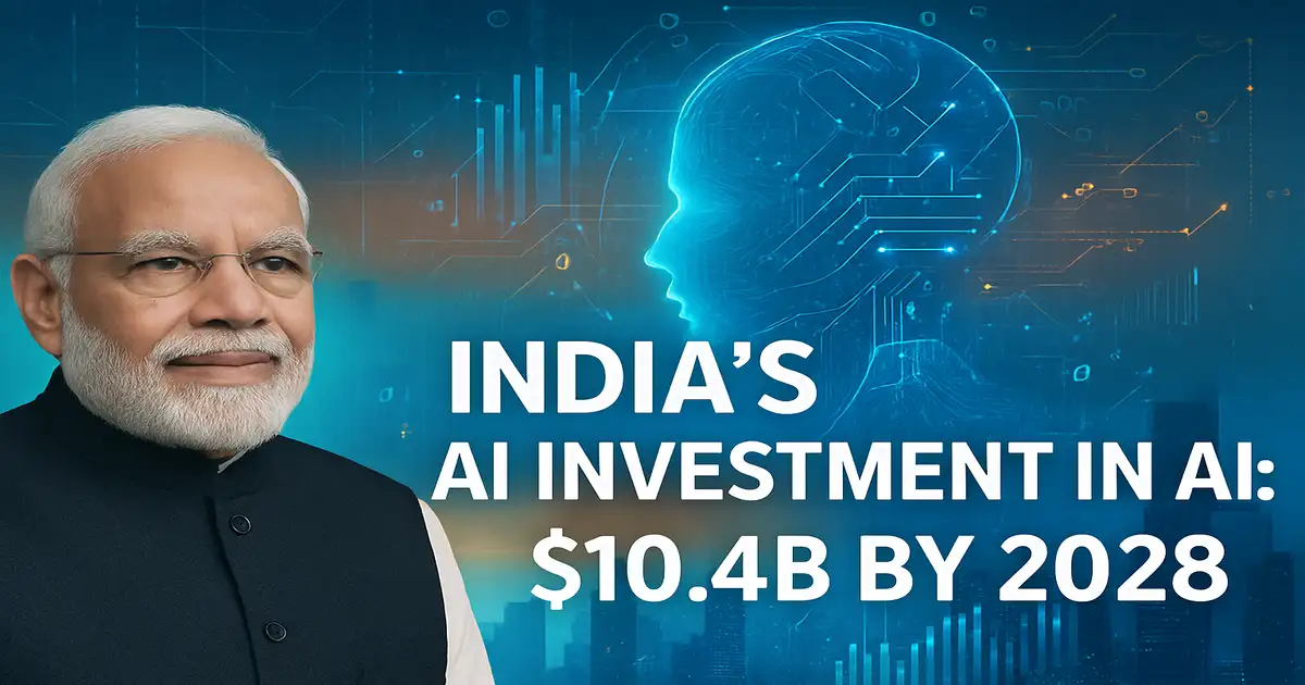 India is set to invest over ₹ 86,840 crore in AI by 2028