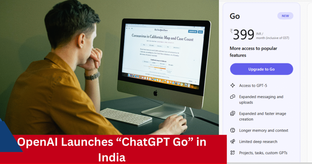 OpenAI Launches Low-Cost ChatGPT Go Plan in India