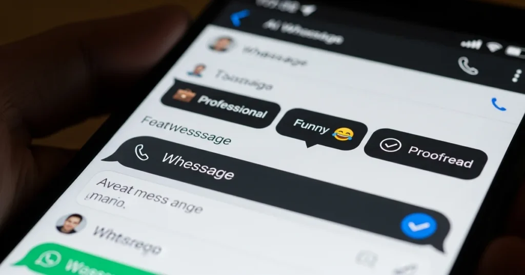 WhatsApp’s AI Writing Help Feature