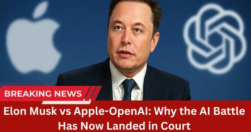 Elon Musk Sues OpenAI and Apple