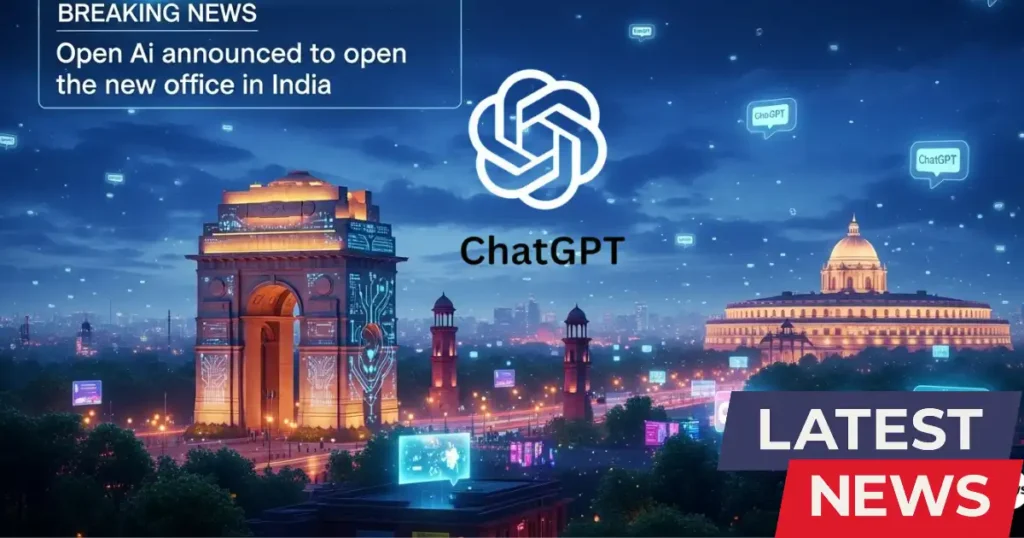 OpenAI has announced its India entry with a new Delhi office