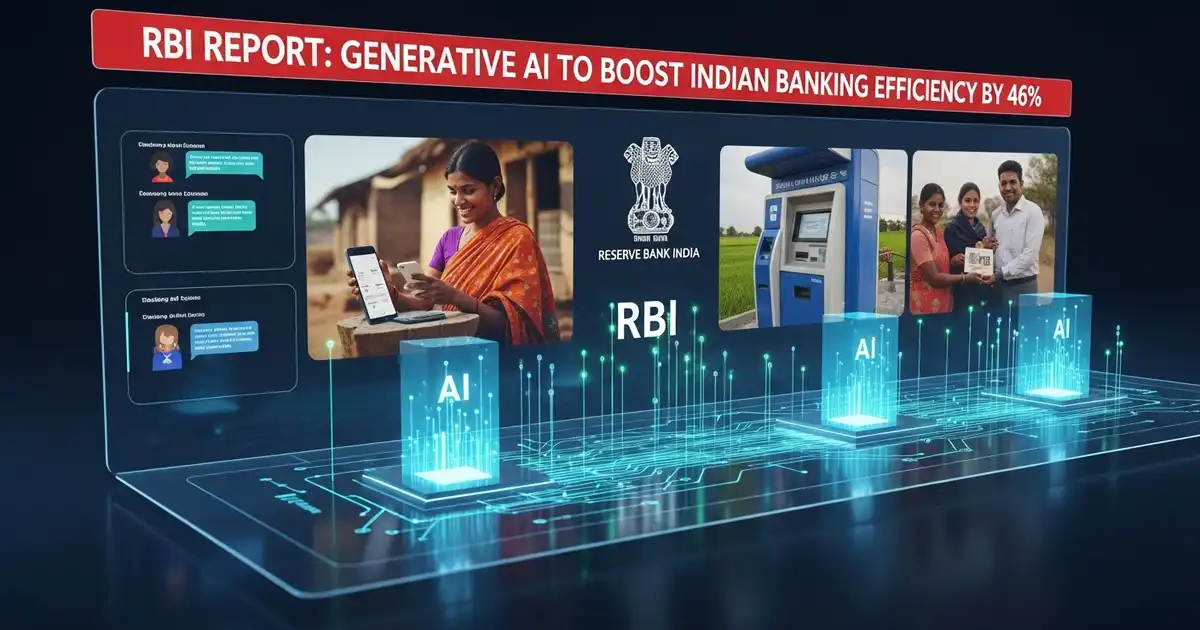 Generative AI transforming banking efficiency and inclusion in India per RBI report