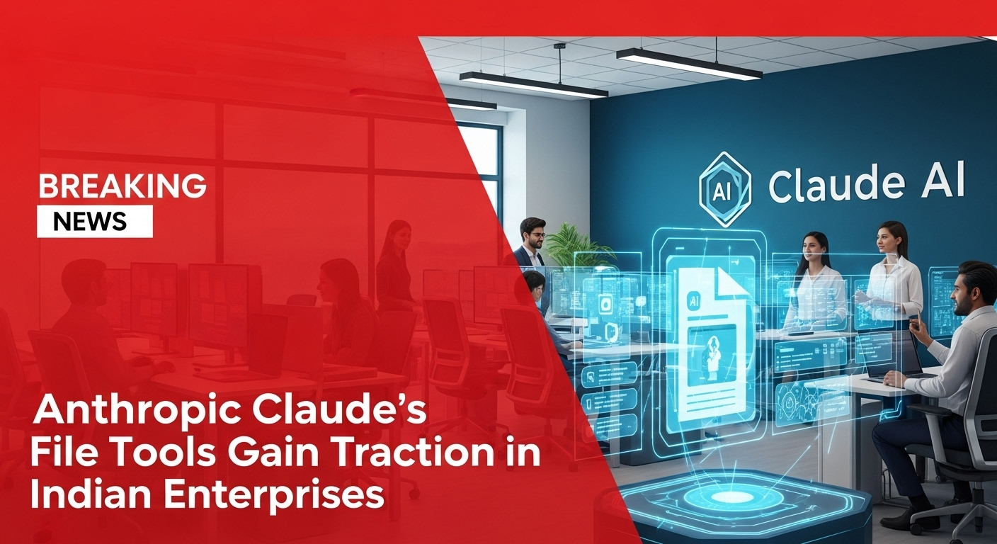 Anthropic Claude’s File Tools Gain Traction in Indian Enterprises