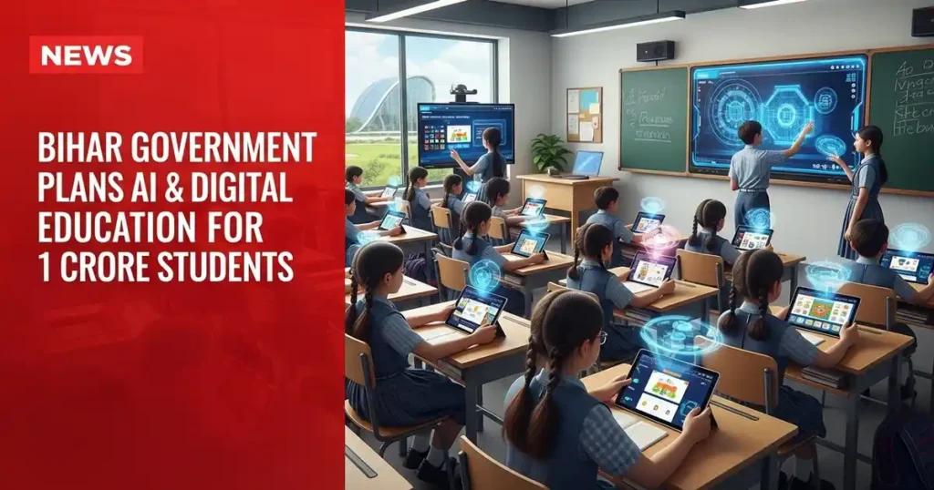 Bihar Government Plans AI & Digital Education for 1 Crore Students