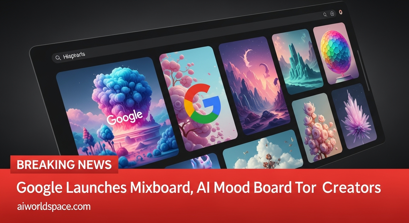Google Launches Mixboard, AI Mood Board Tool for Creators