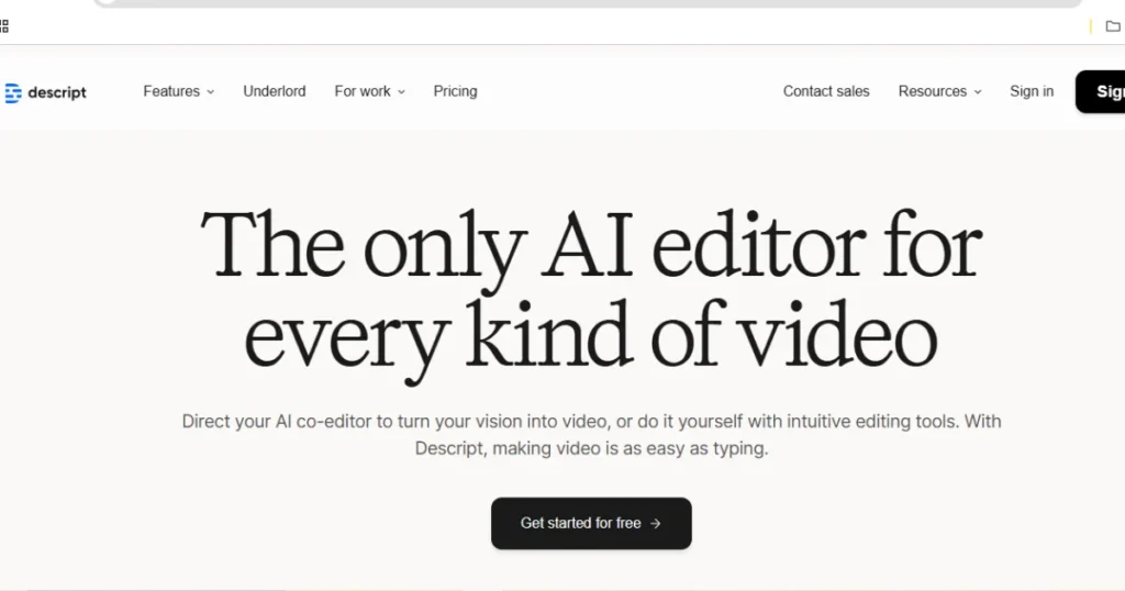 AI tools for content creators