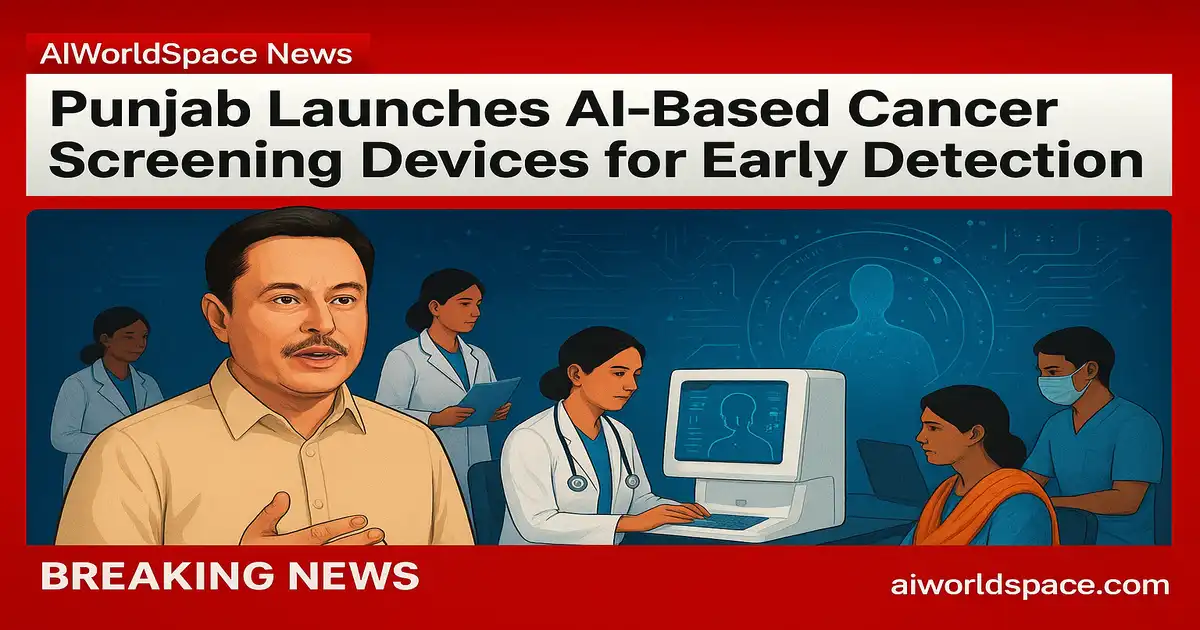 Punjab Launches AI-Based Cancer Screening Devices