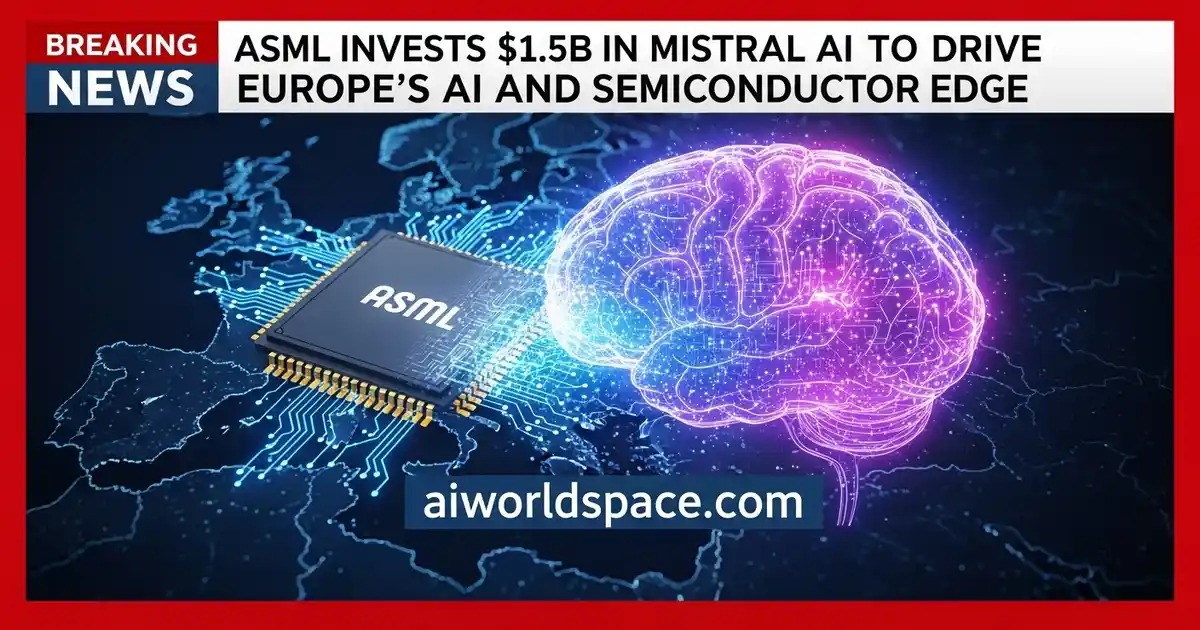 ASML Invests $1.5B in Mistral AI to Drive Europe’s AI and Semiconductor Edge