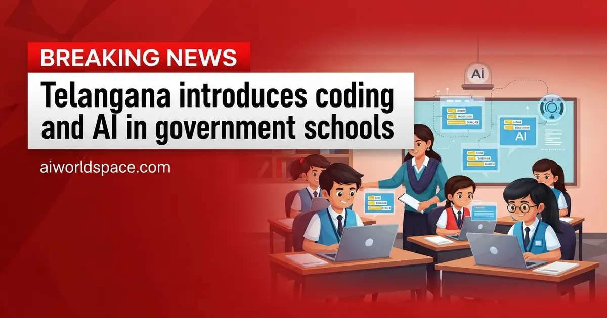 Telangana introduces coding and AI in government schools