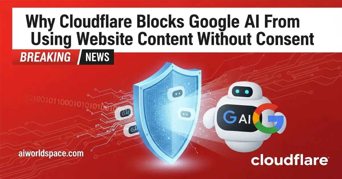 why Cloudflare Blocks Google AI From Using Website Content Without Consent
