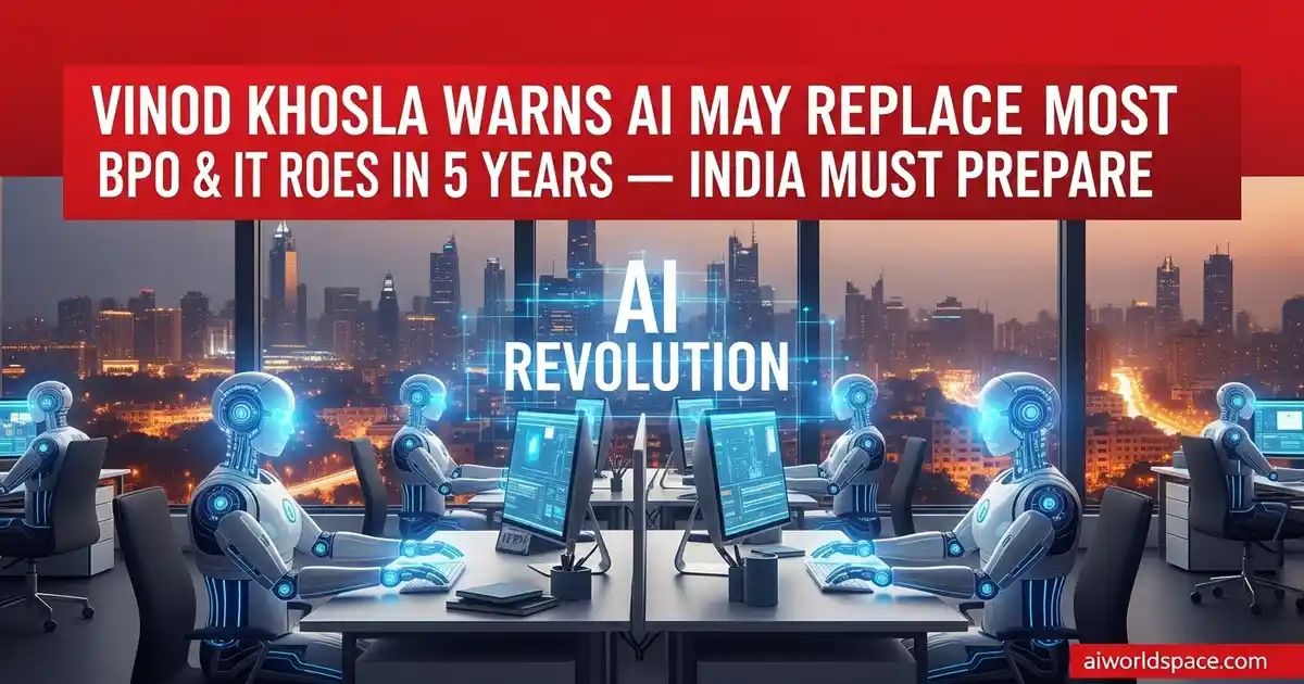 AI to Replace Most IT & BPO Jobs in 5 Years