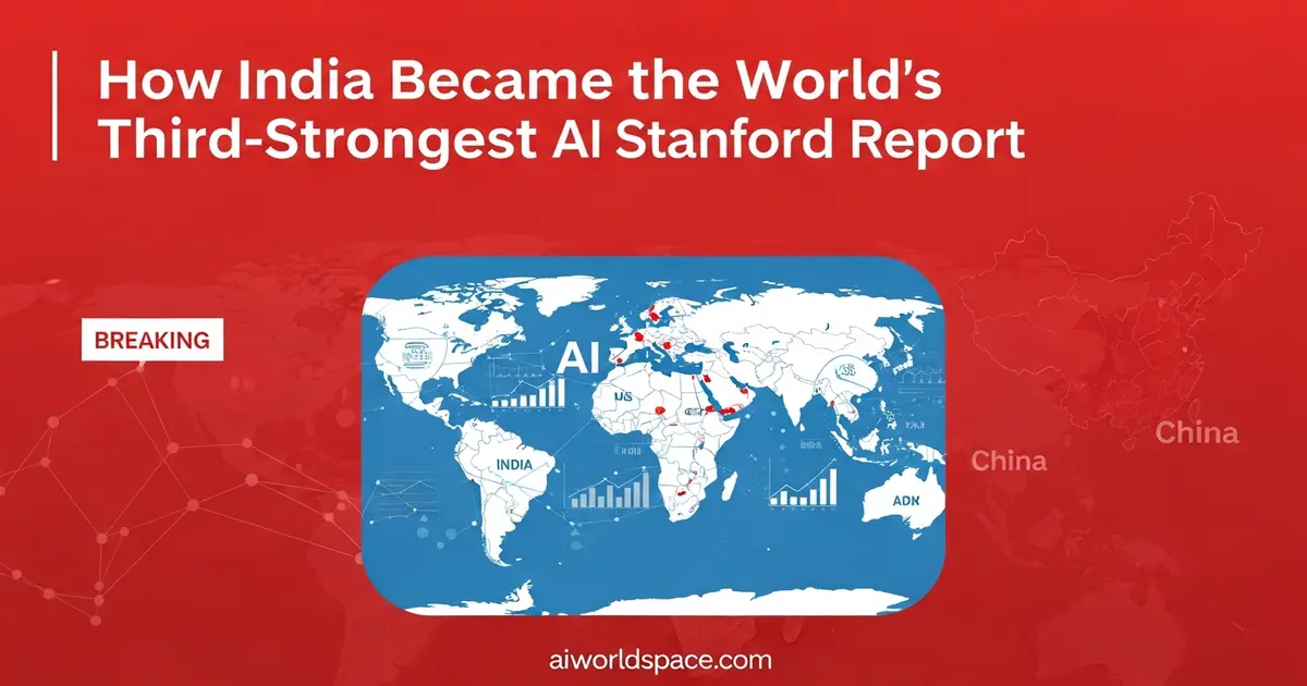 India highlighted as the world’s third-strongest AI power in Stanford’s global ranking